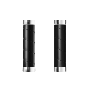 Slender Leather Grips (130+130mm) - Black