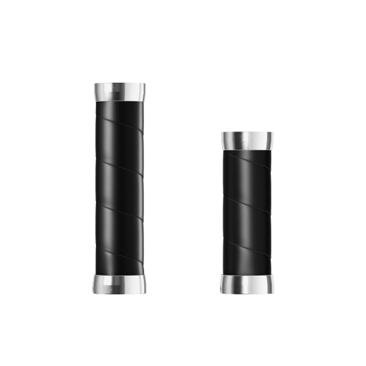 Slender Leather Grips (100+130mm) - Black