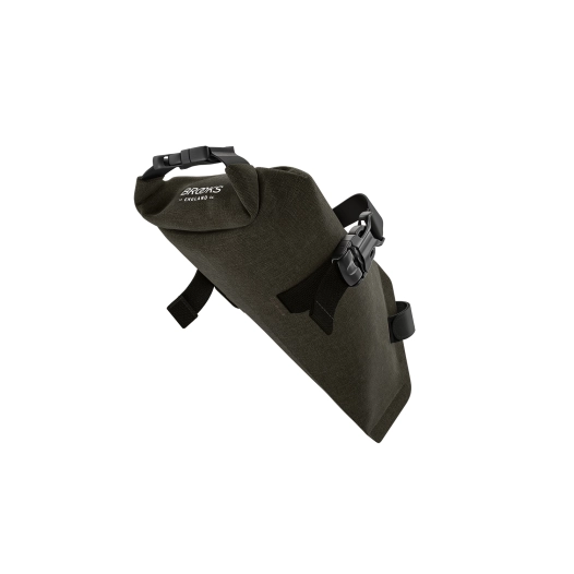 Scape Saddle Roll Bag (1L) - Mud Green