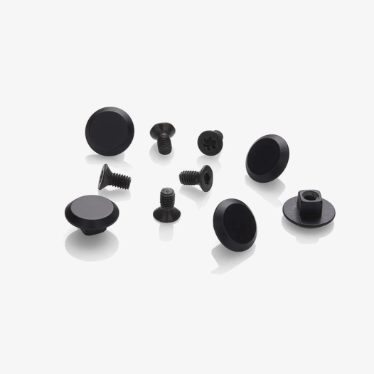 1 Aluminium Threated Rivets for Cambium - Black Anodised (5 Pieces)