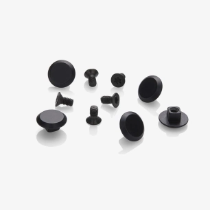 1 Aluminium Threated Rivets for Cambium - Black Anodised (5 Pieces)