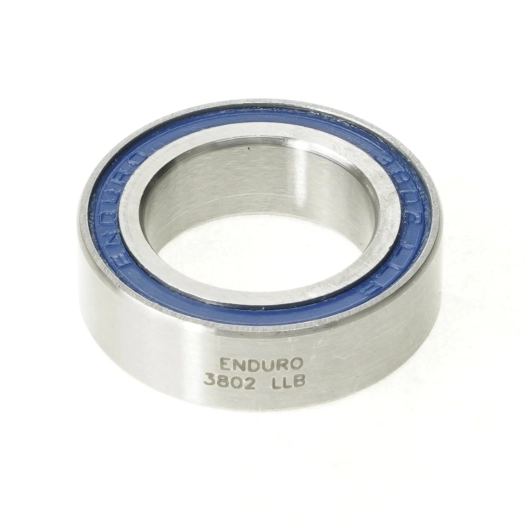 3802 LLB - ABEC 3 - Double Row (Radial) - 15x24x7
