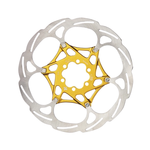 Disc 2-Pieces - 6 Bolts - Ø160mm - Gold