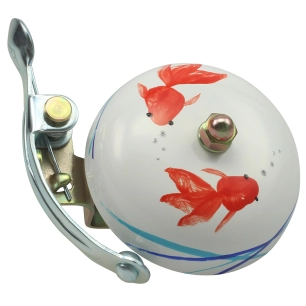 1 SUZU Bell - Hand Painted - Koi
