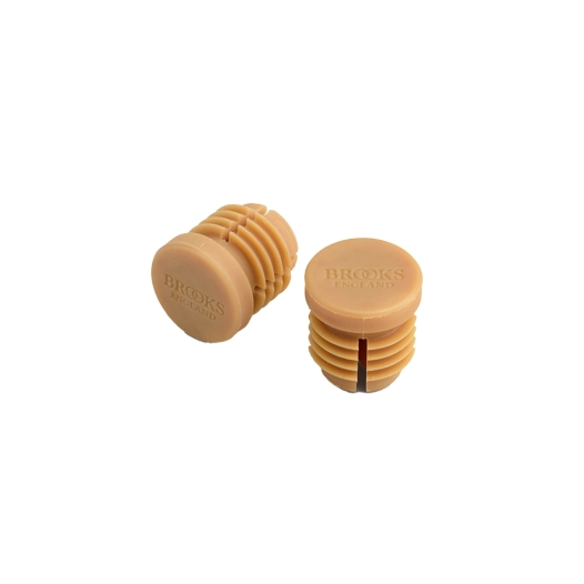 1 Rubber Bar End Plugs - Natural