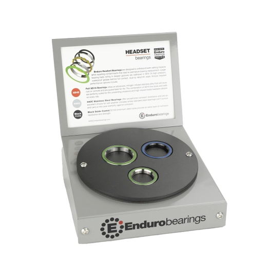 1 Enduro Bearings Counter Display Top Cap - Headset Bearings