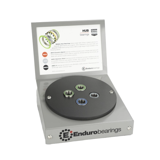 1 Enduro Bearings Counter Display Top Cap - Hub Bearings
