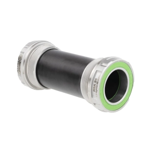 1 BSA 68mm Bottom Bracket To 24mm - Maxhit Integrated - 440c - Silver