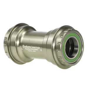 1 TorqTite Bottom Bracket - PF30 to 24mm - SS - Graphite