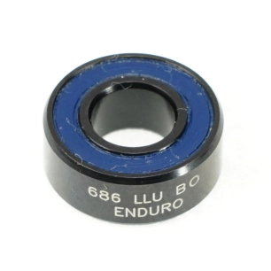 686 LLU BO - ABEC 3 - Black Oxide (Radial) - 6x13x5
