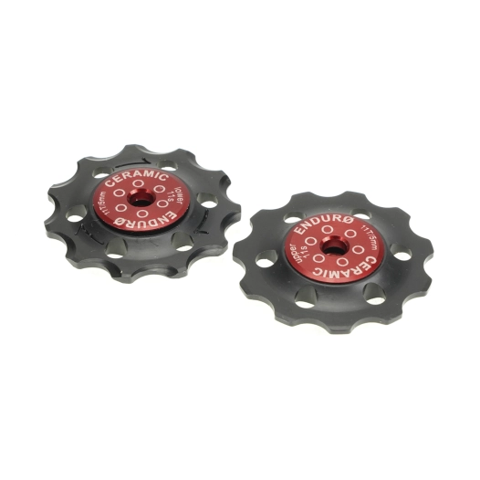 Derailleur Pulleys - Zero Ceramic - Shimano - 11 Speed - Red