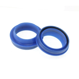 1 Fork Seal Manitou - 30mm - Black, X-Vert, Splice Microlube