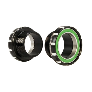 1 BSA 68/73mm Bottom Bracket To 30mm - A/C SS - Black