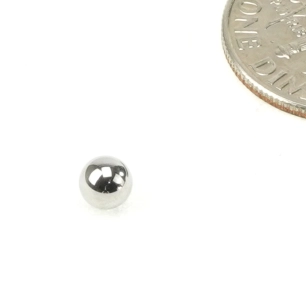 1 Loose Ball Bearings - Grade 5 Chromium Steel - 5/32'' (3,969 mm) (50 pcs)