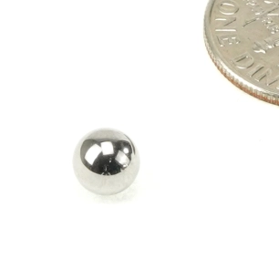 Loose Ball Bearings - Grade 25 Chromium Steel - 7/32'' (5,556 mm) (100 pcs)