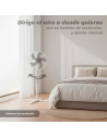 Ventilateur sur pied FAN-165X - 50W, 40cm, 5 Pales, Silencieux - GRUNKEL