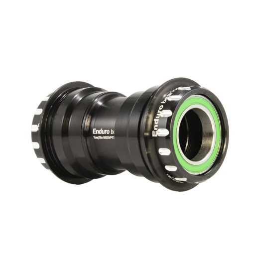 1 TorqTite Bottom Bracket - PF30 to GXP - A/C SS - Black