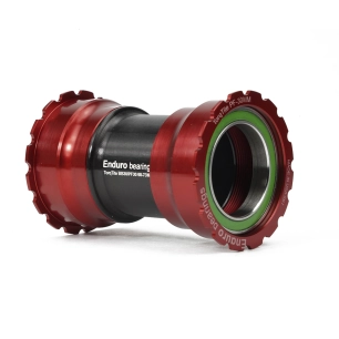 1 TorqTite Bottom Bracket - PF30 to 30mm (Narrow) - A/C SS - Red