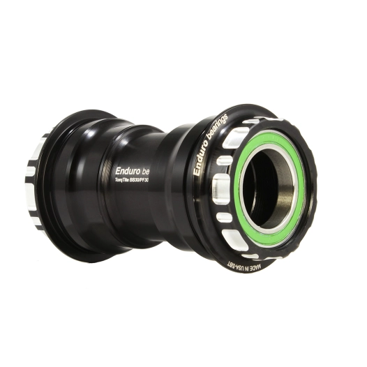 1 TorqTite Bottom Bracket - PF30 to 24mm - A/C SS - Black