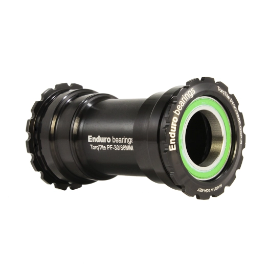 1 TorqTite Bottom Bracket - BB386 to GXP - A/C SS - Black