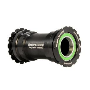 1 TorqTite Bottom Bracket - BB386 to 24mm - A/C SS - Black