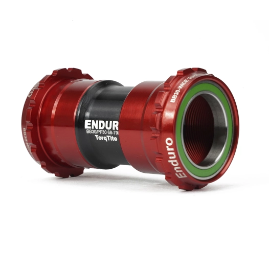 1 TorqTite Bottom Bracket - BB30 to 30mm - A/C SS - Red