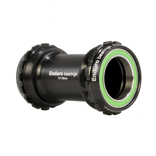 1 T47 Internal Bottom Bracket To 30mm (Narrow) - A/C SS - Black