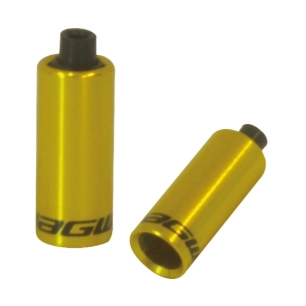 1 End caps Hooded - 4,5mm Shift (Braided) - alloy (30pcs) - Gold