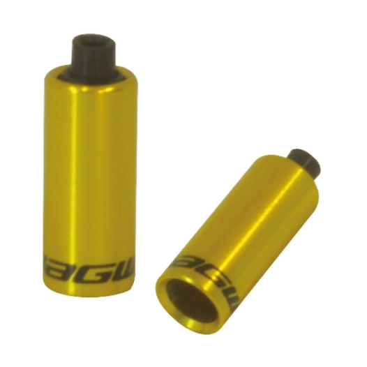 1 End caps Hooded - 4mm Shift - alloy (30pcs) - Gold
