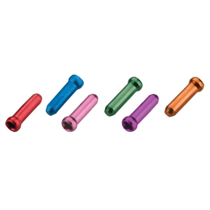 1 Cable Tips - Brake or Shift (500pcs) - Red / Blue / Pink / Purple / Orange / Green