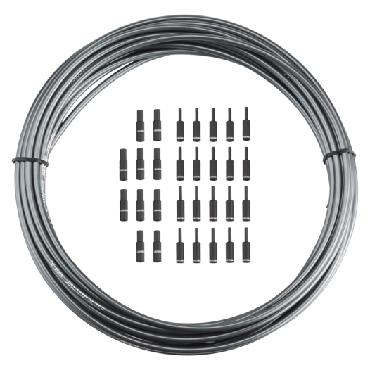 Brake Housing 5mm KEB Slick-Lube (10m + End Caps) - Ice Gray