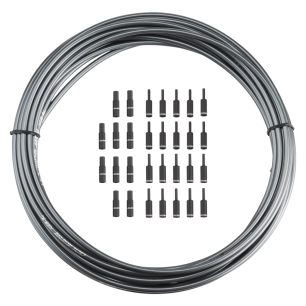Brake Housing 5mm KEB Slick-Lube (10m + End Caps) - Ice Gray