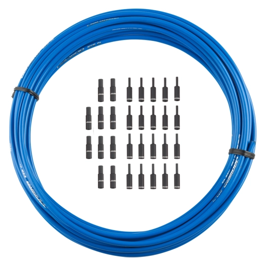 Brake Housing 5mm KEB Slick-Lube (10m + End Caps) - SID Blue