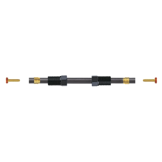 1 Sport Mineral Hydraulic Hose Kit - Tektro 0-degree - Black