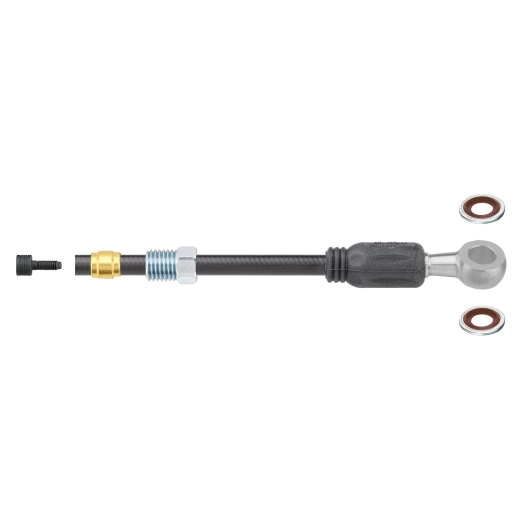 1 Sport Mineral Hydraulic Hose Kit - Magura (MT) - Black