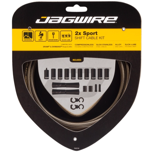 1 2X Sport Shift Kit - Carbon Silver
