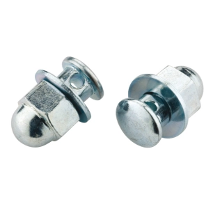 1 6mm Anchor Bolt - Steel (25pcs) - Silver