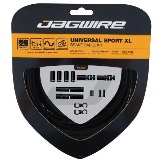 1 Universal Sport Brake XL Kit - Black