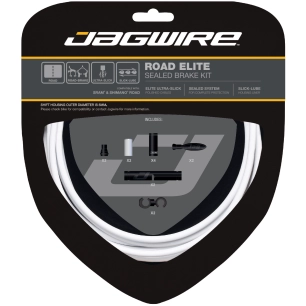 1 Road Elite Sealed Brake Kit - White