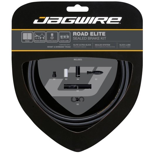 1 Road Elite Sealed Brake Kit - Stealth Black
