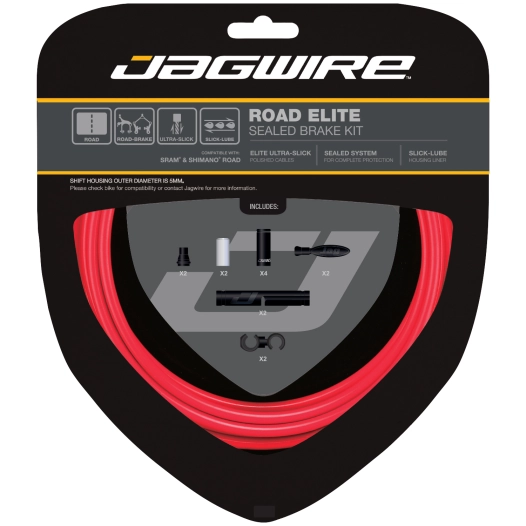 1 Road Elite Sealed Brake Kit - Red