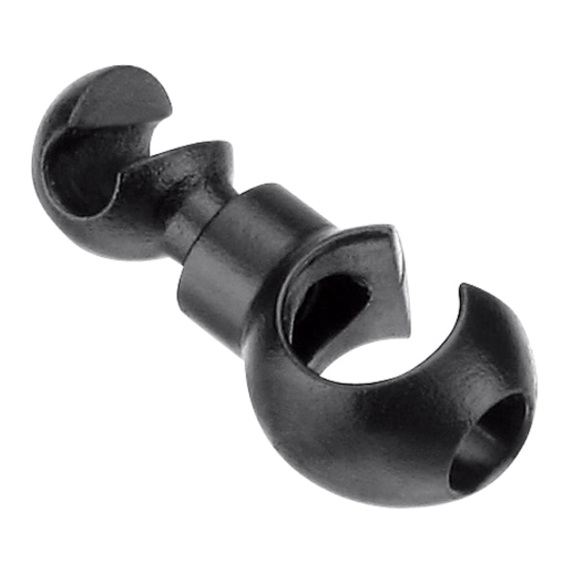 1 Rotating Hook E-Shift + Brake (4pcs) - Black