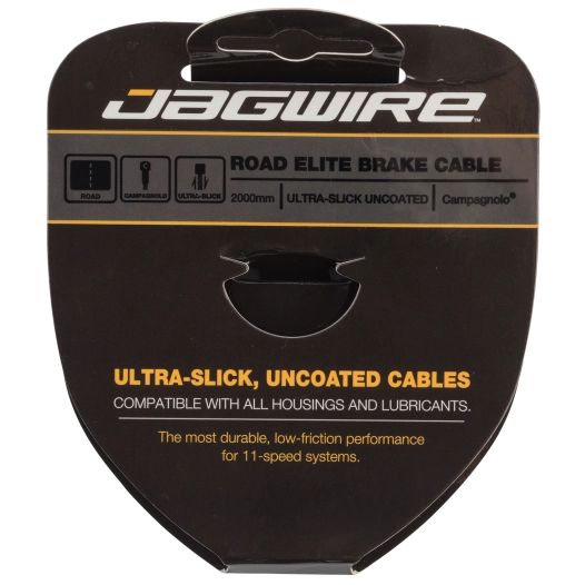 Road Brake Cable - Elite Polished Ultra-Slick Stainless - 1.5X2000mm - Campagnolo