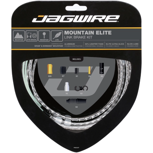 1 Mountain Elite Link Brake Kit - Silver