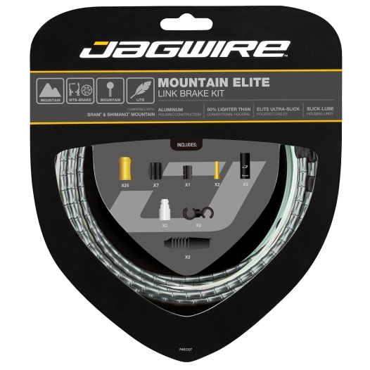 1 Mountain Elite Link Brake Kit - Gray