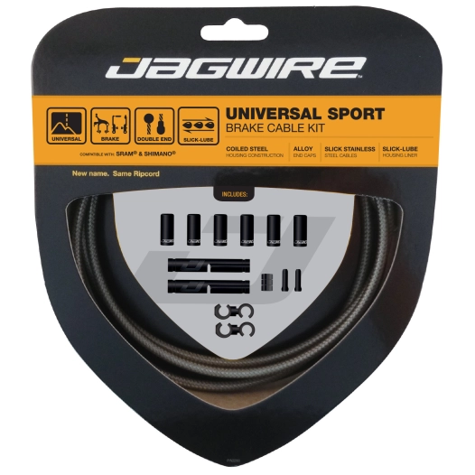 1 Universal Sport Brake Kit - Carbon Silver