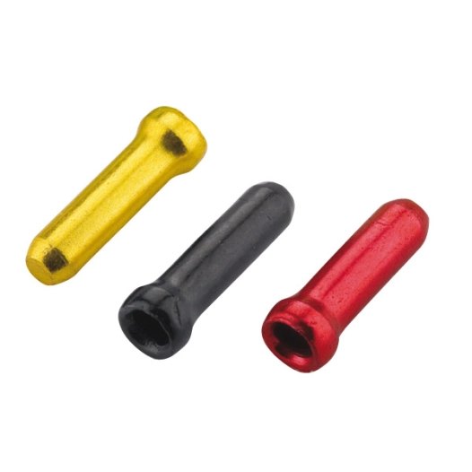 1 Cable Tips - Brake or Shift (30pcs each) - Gold / Black / Red
