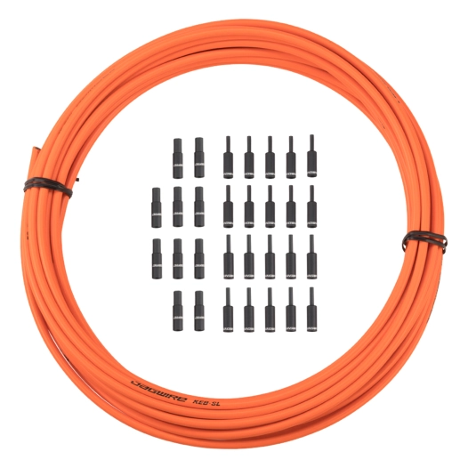 Brake Housing 5mm KEB Slick-Lube (10m + End Caps) - Orange