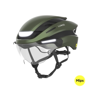 1 Lumos Ultra E-Bike Mips - Emerald Green - Medium / Large