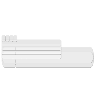 1 Clear Protective Frame Wrap - Frame Kit